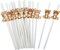 100 Pcs Bear Paper Straws Little Cutie Snowflake Disposable Drinking Paper Straws for Little Cutie Baby Shower Decorations Supplies Birthday Party Decorations, 0.24 x 7.76 Inch(Bear)